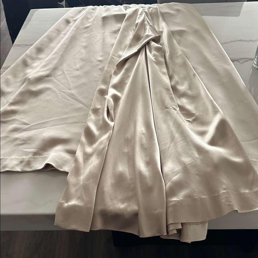 VTG / EUC Tiffany Kim Size 14 Beige Women's Silk Suit Set - Picture 10 of 10